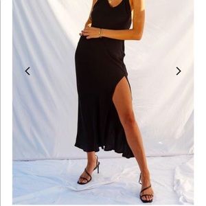 Zara strappy black heeled sandals